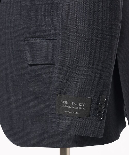 BEAMS HEART（ビームスハート）の「グレンプレイド ネイビー スーツ（セットアイテム）（スーツセット・メンズ・ネイビー・SMALL/MEDIUM/LARGE/X-LARGE）」の8枚目の写真