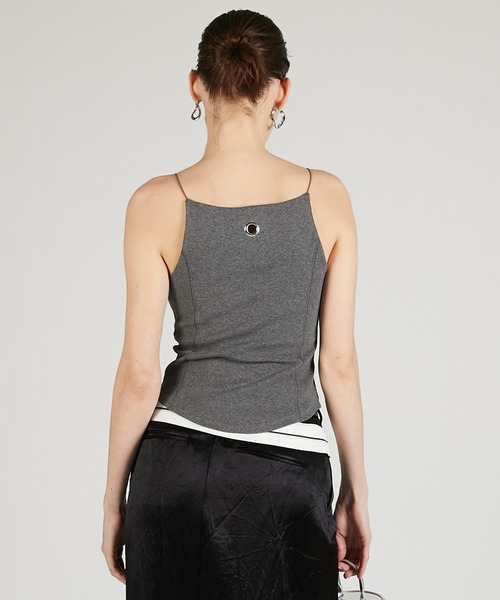 PRANK PROJECT（プランクプロジェクト）の「カップ付きパイルキャミ / Pile Camisole With Cup（キャミソール・レディース・ブラック/グレー/イエロー・FREE）」の12枚目の写真