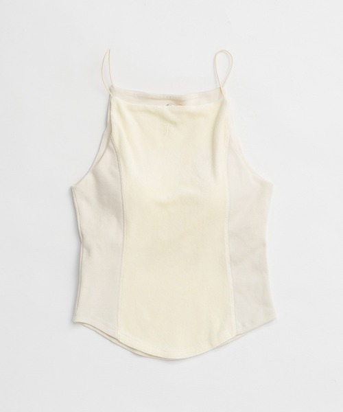 カップ付きパイルキャミ / Pile Camisole With Cup