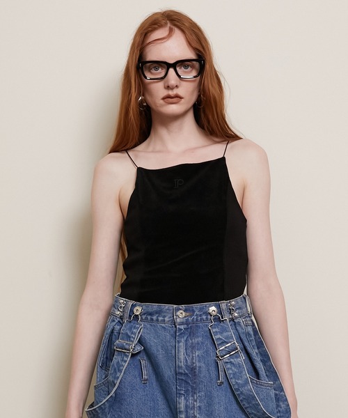 カップ付きパイルキャミ / Pile Camisole With Cup