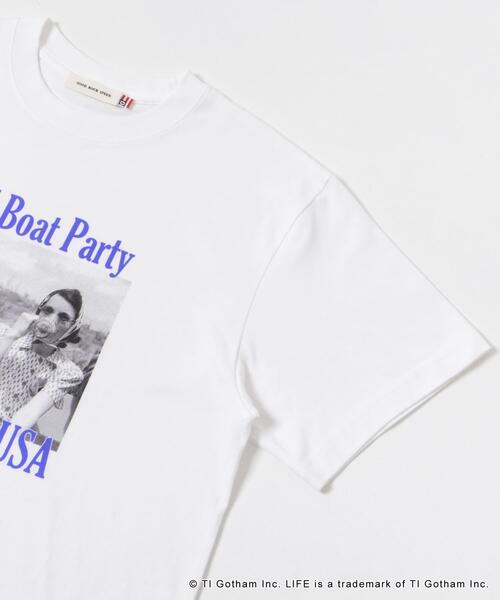 GOOD ROCK SPEED（グッドロックスピード）の「『別注』GOOD ROCK SPEED×UR　Canal Boat Party（Tシャツ/カットソー・レディース・ホワイト・FREE）」の6枚目の写真