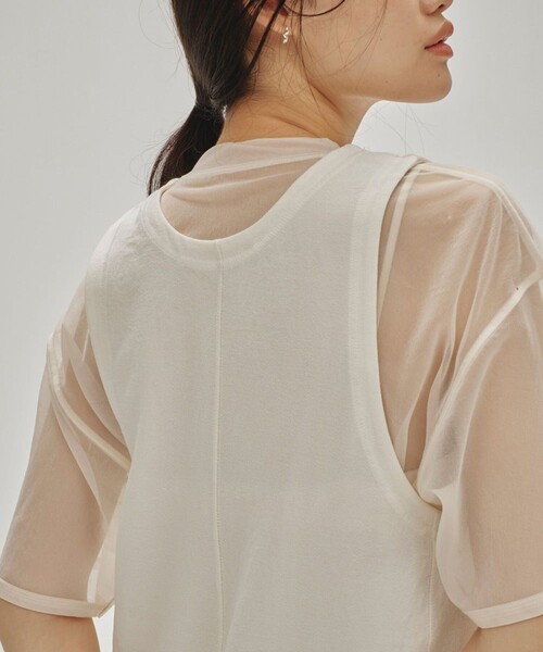 トップス Halfsleeve Sheer T-shirts todayful TODAYFUL(トゥデイフル) / Life's online store（ライフズ