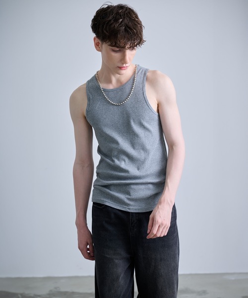 NUMBER(N)INE/ナンバーナイン】2 PACK SET RIB TANK TOP / 2