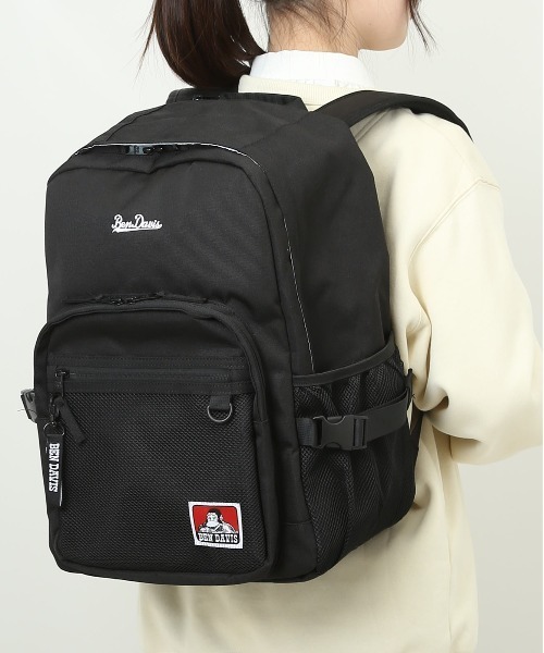 BEN DAVIS(ベンデイビス)の「BEN DAVIS ベンデイビス MIRROR XL DAYPACK(バックパック/リュック・レディース・ブラック×グリーン/ブラック×ホワイト・FREE)」の20枚目の写真