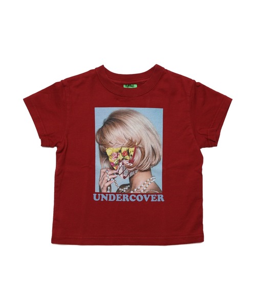 UNDERCOVER KIDS（アンダーカバーキッズ）の「UC2E5801（Tシャツ/カットソー・キッズ・ボルドー/カーキ/アイボリー・120/110/100/90）」の3枚目の写真