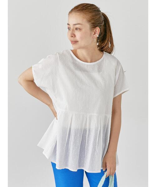 Lugnoncure（ルノンキュール）の「【INDIA made】ドットストライプブラウス（シャツ/ブラウス・レディース・オフホワイト/ブラック・F）」の11枚目の写真