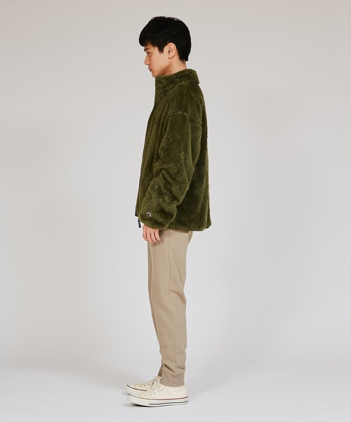 Champion（チャンピオン）の「【Champion/チャンピオン】メンズ ベーシック スタンドジップジャケット（その他アウター・メンズ・ブラック/オリーブ/ネイビー・LARGE/MEDIUM/X-LARGE）」の8枚目の写真