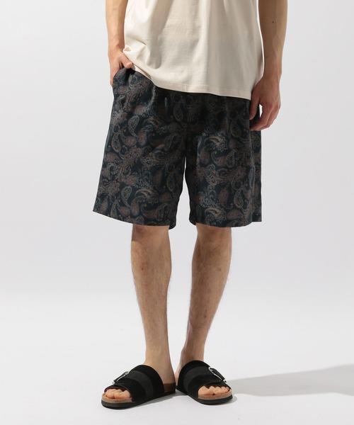 niko and...（ニコアンド）の「ペイズリープリントショーツ（その他パンツ・メンズ・ネイビー/カーキ・LARGE/MEDIUM）」の15枚目の写真