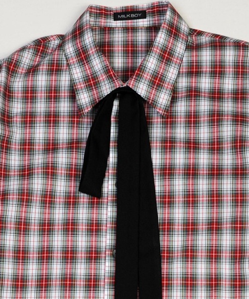 MILKBOY(ミルクボーイ)の「ADJUST SLEEVE シャツ(シャツ/ブラウス・レディース・A/B/C・FREE)」の19枚目の写真