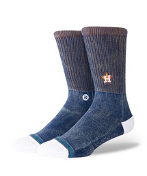 STANCE（スタンス）の「【STANCE/スタンス】MLB ヒューストン・アストロズチームソックス   / ギフトにも最適！ / BAGS HOU（ソックス/靴下・メンズ）」