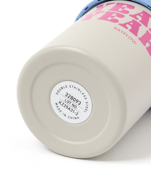 BAYFLOW（ベイフロー）の「【保冷保温】BF TYPOボトルインボトル / ペットボトルホルダー（水筒・レディース・グレー/オフホワイト/ライトブルー/ライトグリーン/ピンク・0）」の21枚目の写真