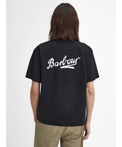 Barbour(バブアー)の「Bowery ワンポイント ロゴ Tシャツ(Tシャツ/カットソー・メンズ・ブラック/ライトブルー/ホワイト・36/38/40/42/34)」の11枚目の写真