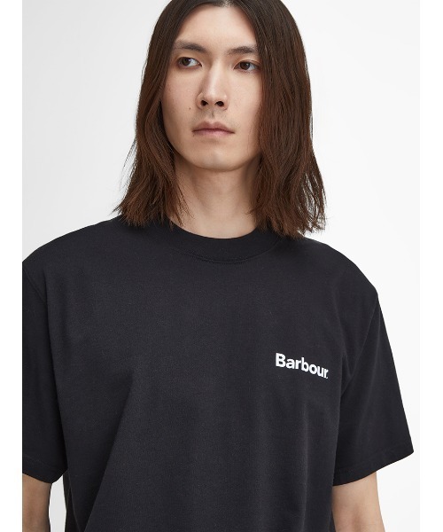Barbour(バブアー)の「Bowery ワンポイント ロゴ Tシャツ(Tシャツ/カットソー・メンズ・ブラック/ライトブルー/ホワイト・36/38/40/42/34)」の12枚目の写真