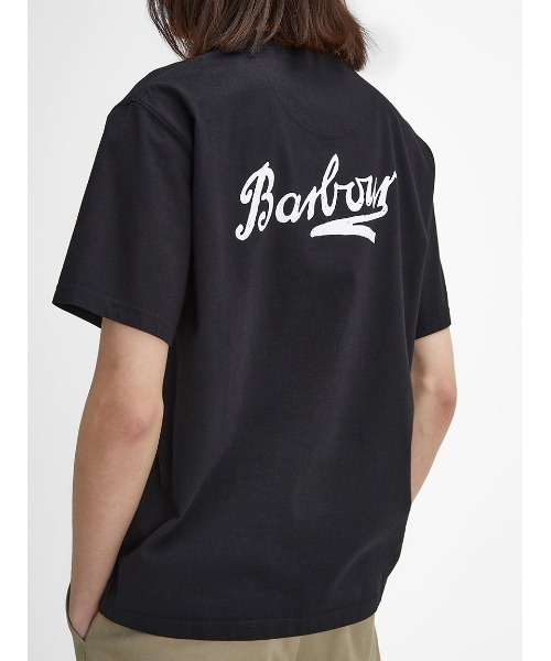 Barbour(バブアー)の「Bowery ワンポイント ロゴ Tシャツ(Tシャツ/カットソー・メンズ・ブラック/ライトブルー/ホワイト・36/38/40/42/34)」の13枚目の写真