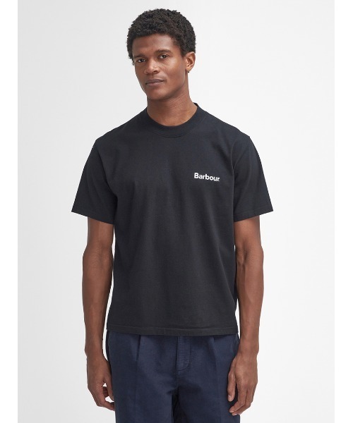 Barbour(バブアー)の「Bowery ワンポイント ロゴ Tシャツ(Tシャツ/カットソー・メンズ・ブラック/ライトブルー/ホワイト・36/38/40/42/34)」の15枚目の写真