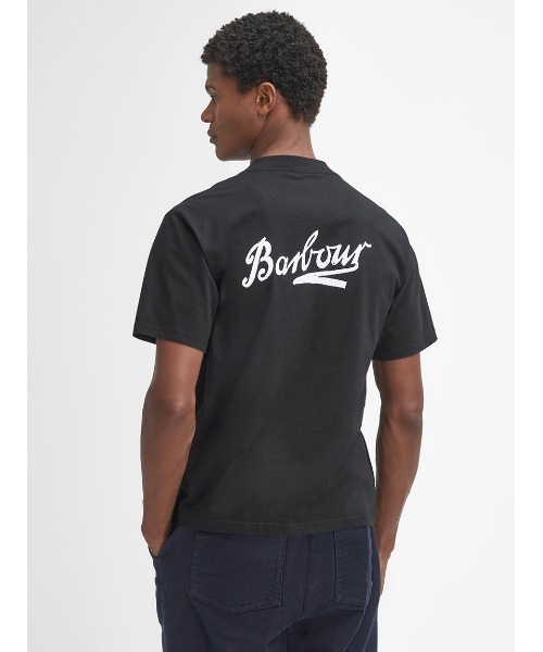 Barbour(バブアー)の「Bowery ワンポイント ロゴ Tシャツ(Tシャツ/カットソー・メンズ・ブラック/ライトブルー/ホワイト・36/38/40/42/34)」の16枚目の写真