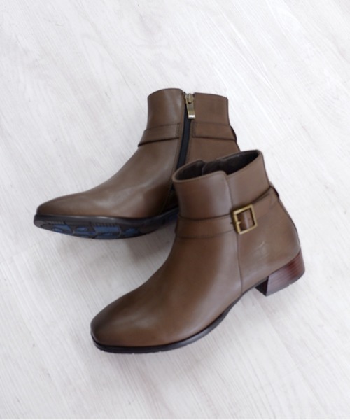 スクエアショートブーツ/21530（ブーツ）｜MODE KAORI（モードカオリ