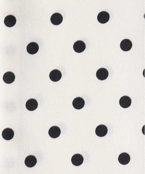 WC（ダブル シー）の「ドットマルチロングスカーフ（バンダナ/スカーフ・レディース・ホワイト/ブラック・FREE）」の13枚目の写真