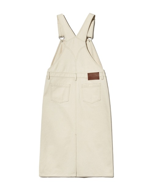 MARITHE + FRANCOIS GIRBAUD(マリテフランソワジルボー)の「W DENIM OVERALL SKIRT(サロペット/オーバーオール・レディース・オートミール/ブルー・フリー)」の16枚目の写真
