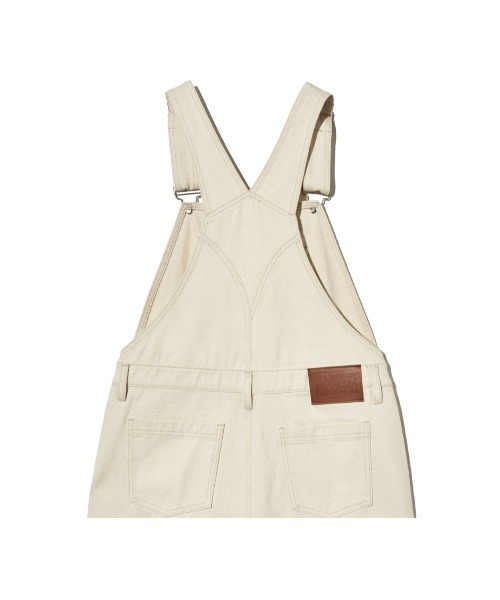 MARITHE + FRANCOIS GIRBAUD(マリテフランソワジルボー)の「W DENIM OVERALL SKIRT(サロペット/オーバーオール・レディース・オートミール/ブルー・フリー)」の18枚目の写真