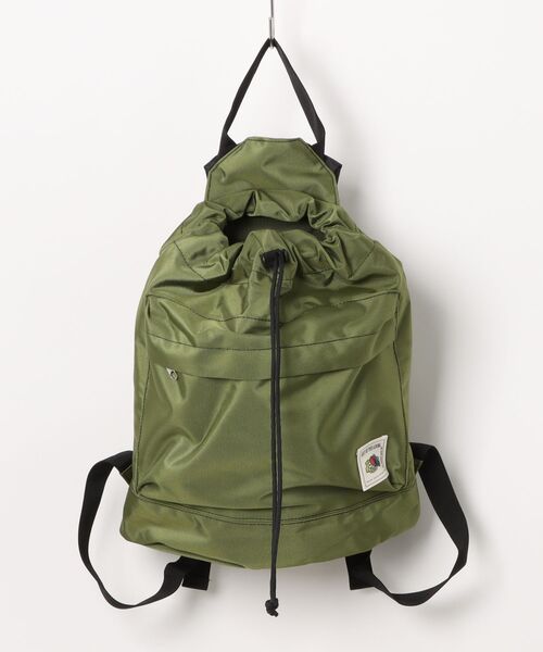 FRUIT OF THE LOOM(フルーツオブザルーム)の「【FRUIT OF THE LOOM】FTL COLOR PURSE BACKPACK / バックパック / 巾着(バックパック/リュック・メンズ・ブラック/カーキ/ピンク/ベージュ/グレー・FREE)」の4枚目の写真