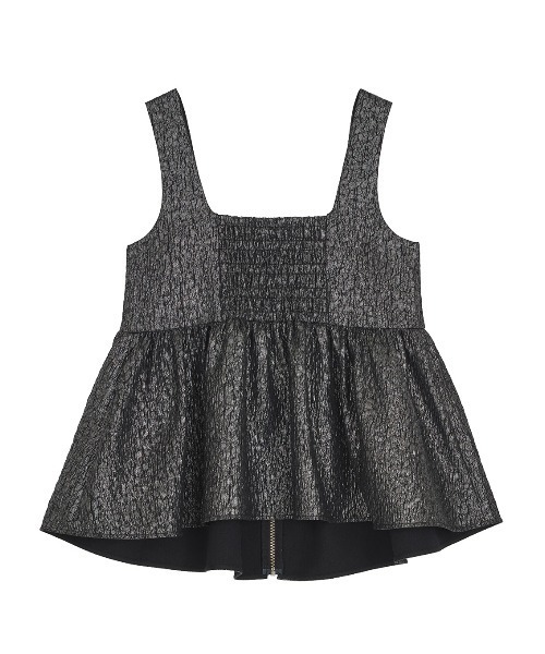 FOIL PRINT BABY TUNIC TOP（Tシャツ/カットソー）｜Ameri