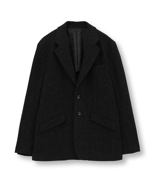 MEN'S BIGI(メンズビギ)の「シルクネップウール絡みジャケット(テーラードジャケット・メンズ・ブラック/ベージュ・04/03/02/01)」の20枚目の写真