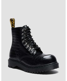 Dr. Martens（ドクターマーチン）の「Dr. Martens/ドクターマーチン 1460 PASCAL STEEL TOE 8 ホール ブーツ 42624001（ブーツ・メンズ）」