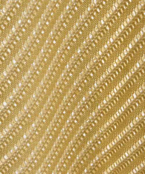 ABAHOUSE（アバハウス）の「【透かし編み】バイアス メッシュニットポロ / ニットシャツ（シャツ/ブラウス・メンズ・ブラック/イエロー/グリーン系その他・46/48）」の13枚目の写真