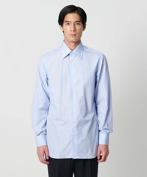 United Arrows Thomas Masonシャツ トーマスメイソンシャツ＜UNITED ARROWS＞ Mサイズブルー