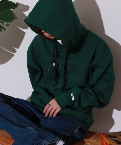 ONEXONE/ワンフォーワン LOGO FREESTYLE HOODIE フーディー