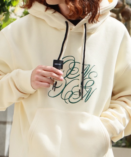 ONEXONE/ワンフォーワン LOGO FREESTYLE HOODIE フーディー