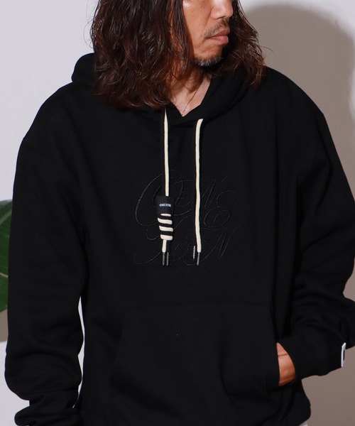 ONEXONE/ワンフォーワン LOGO FREESTYLE HOODIE フーディー（パーカー