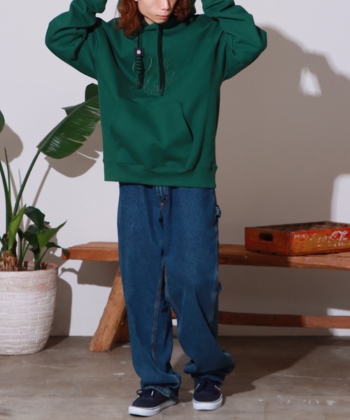 ONEXONE/ワンフォーワン LOGO FREESTYLE HOODIE フーディー（パーカー