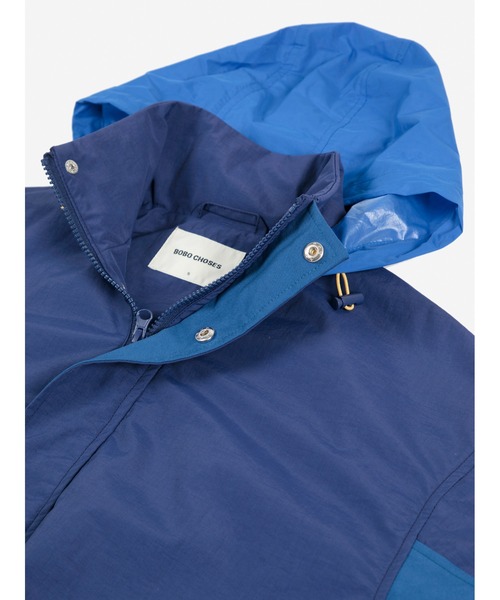 BOBO CHOSES（ボボショーズ）の「Blue raincoat（ポンチョ・レディース・ブルー・S/XL/M/XS/L）」の7枚目の写真