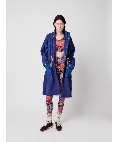BOBO CHOSES（ボボショーズ）の「Blue raincoat（ポンチョ・レディース・ブルー・S/XL/M/XS/L）」の11枚目の写真