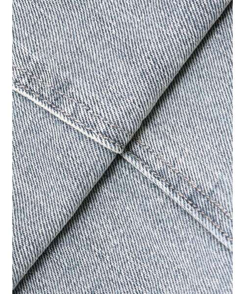 GYDA(ジェイダ)の「ハイウエストside slit GYDAワイドデニムパンツ(デニムパンツ・レディース・ブルー/ライトブルー・SMALL/MEDIUM)」の4枚目の写真