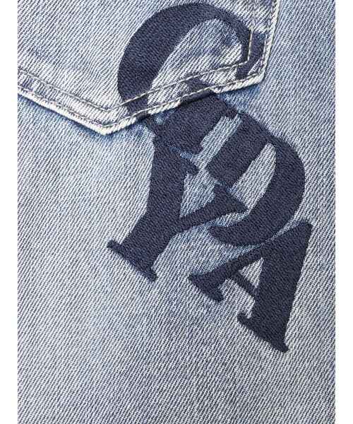 GYDA(ジェイダ)の「ハイウエストside slit GYDAワイドデニムパンツ(デニムパンツ・レディース・ブルー/ライトブルー・SMALL/MEDIUM)」の8枚目の写真