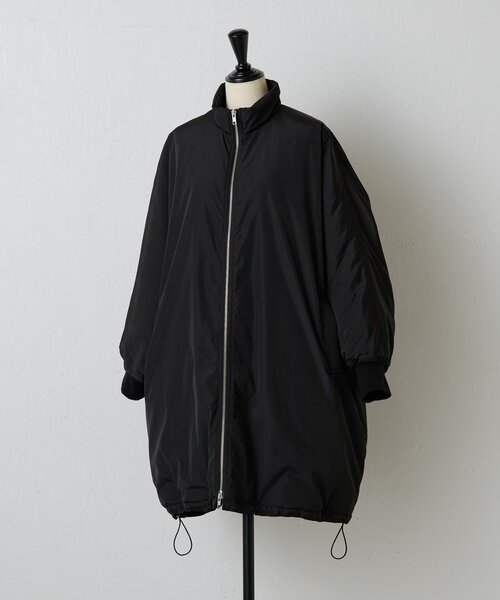 BEARDSLEY 中綿BIGポンチョコート ブラック 　¥35200 中綿BIGポンチョコート（ポンチョ）｜BEARDSLEY（ビアズリー）の