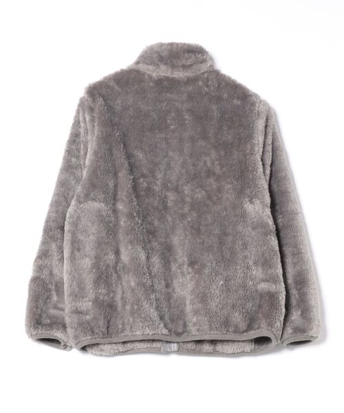 セール】スタンドカラー フルジップ ボア フリース ジャケット（T