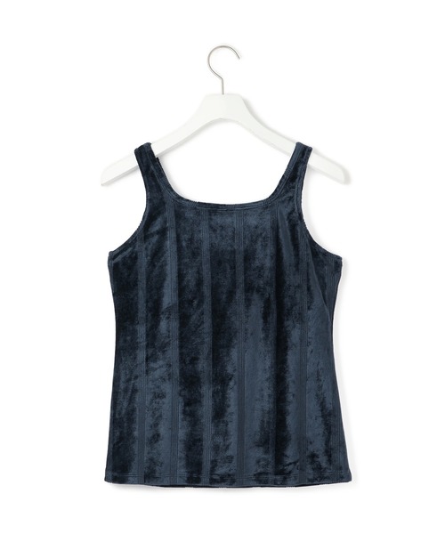 MILLER（ミラー）の「【Miller for ADAM ET ROPE'】別注 スクエアタンク（カップ付き）（タンクトップ・レディース・ネイビー/グリーン・FREE）」の14枚目の写真