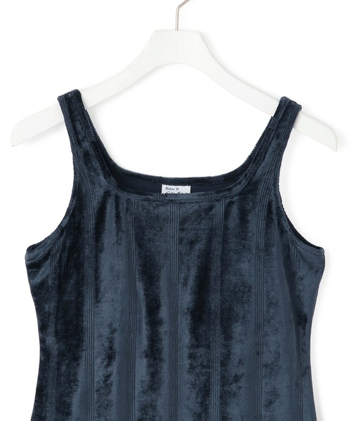 MILLER（ミラー）の「【Miller for ADAM ET ROPE'】別注 スクエアタンク（カップ付き）（タンクトップ・レディース・ネイビー/グリーン・FREE）」の15枚目の写真