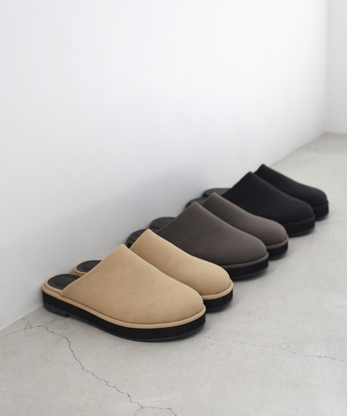 select MOCA（セレクトモカ）の「フェイクスエードスリッポン（スリッポン・レディース・ベージュ/ブラック/チャコールグレー・SMALL/MEDIUM/LARGE/X-LARGE）」の8枚目の写真