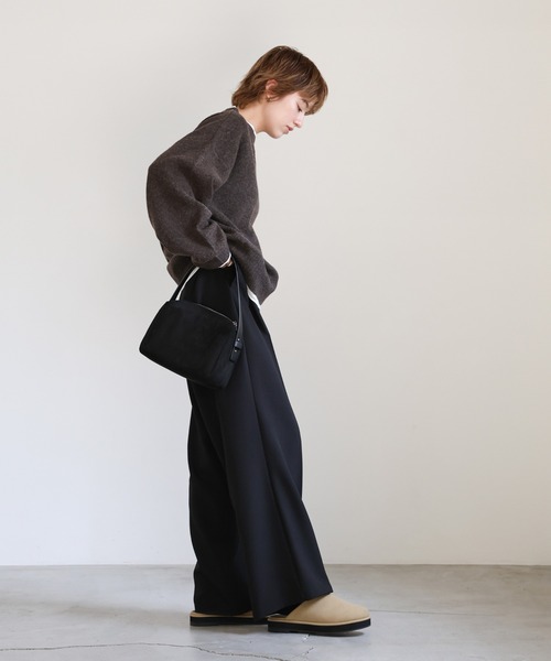 select MOCA（セレクトモカ）の「フェイクスエードスリッポン（スリッポン・レディース・ベージュ/ブラック/チャコールグレー・SMALL/MEDIUM/LARGE/X-LARGE）」の14枚目の写真