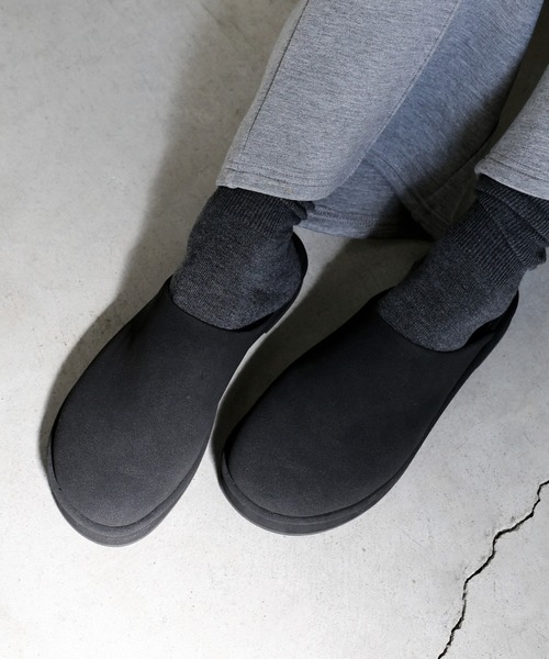 select MOCA（セレクトモカ）の「フェイクスエードスリッポン（スリッポン・レディース・ベージュ/ブラック/チャコールグレー・SMALL/MEDIUM/LARGE/X-LARGE）」の16枚目の写真