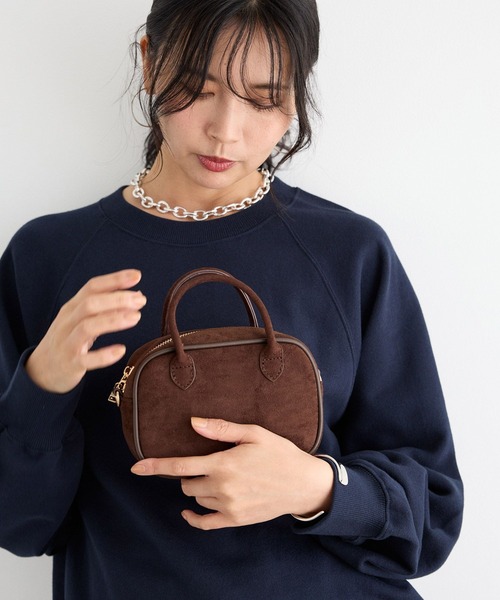 VELETTO（ベレット）の「BARNYARDSTORM / 【VELETTO(ヴェレット)】 / ミニスクエアショルダー（ショルダーバッグ・レディース・ブラック/ブラウン・FREE）」の9枚目の写真