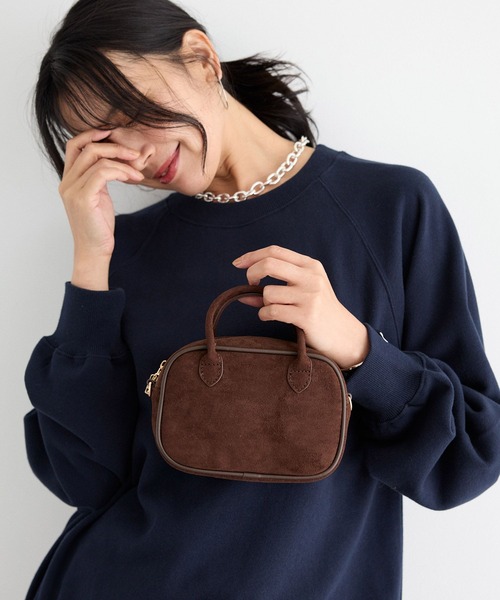 VELETTO（ベレット）の「BARNYARDSTORM / 【VELETTO(ヴェレット)】 / ミニスクエアショルダー（ショルダーバッグ・レディース・ブラック/ブラウン・FREE）」の7枚目の写真