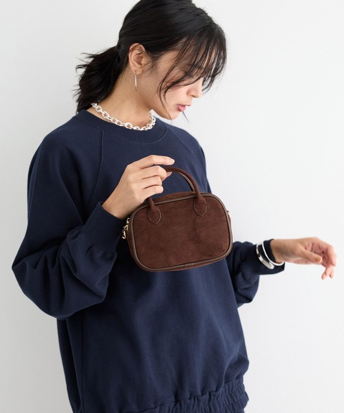 VELETTO（ベレット）の「BARNYARDSTORM / 【VELETTO(ヴェレット)】 / ミニスクエアショルダー（ショルダーバッグ・レディース・ブラック/ブラウン・FREE）」の8枚目の写真