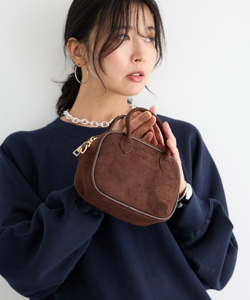 VELETTO（ベレット）の「BARNYARDSTORM / 【VELETTO(ヴェレット)】 / ミニスクエアショルダー（ショルダーバッグ・レディース・ブラック/ブラウン・FREE）」の6枚目の写真