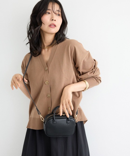 VELETTO（ベレット）の「BARNYARDSTORM / 【VELETTO(ヴェレット)】 / ミニスクエアショルダー（ショルダーバッグ・レディース・ブラック/ブラウン・FREE）」の13枚目の写真